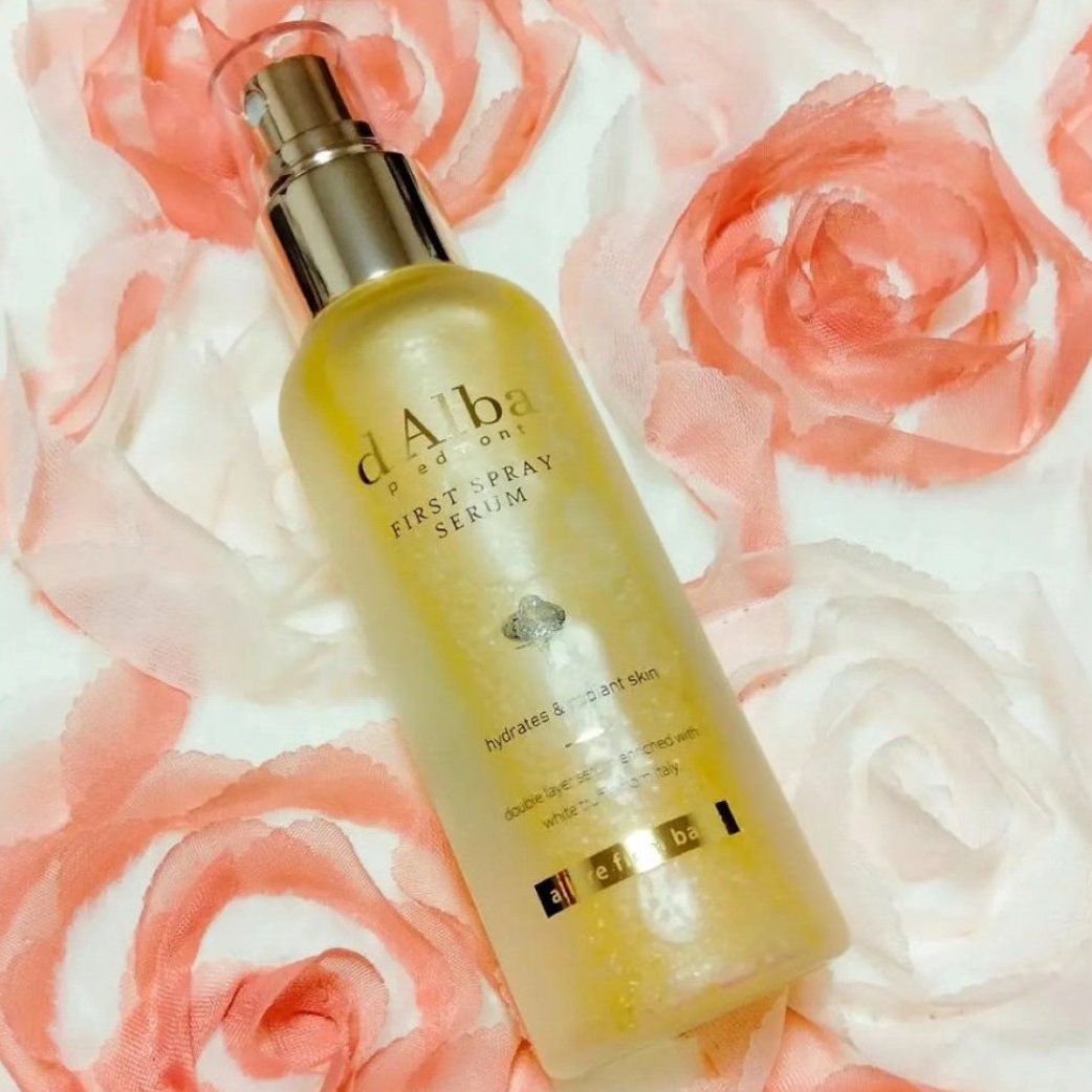 ダルバ ホワイトトリュフファーストスプレーセラム/ダルバ/ミスト状化粧水を使ったクチコミ（2枚目）
