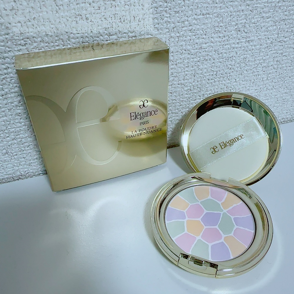 ラ プードル オートニュアンス/Elégance/プレストパウダーを使ったクチコミ（2枚目）