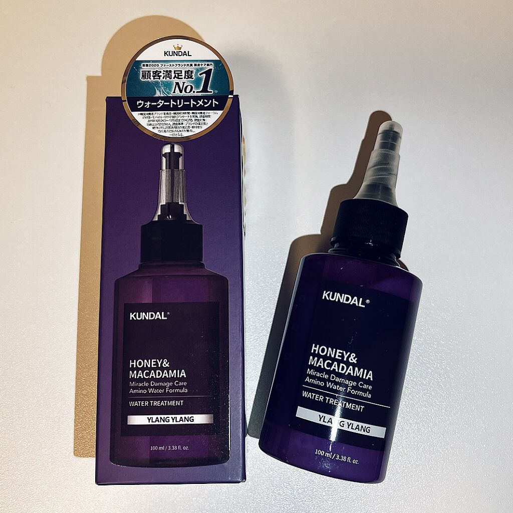 H&Mウォータートリートメント/KUNDAL/洗い流すヘアトリートメントを使ったクチコミ（1枚目）