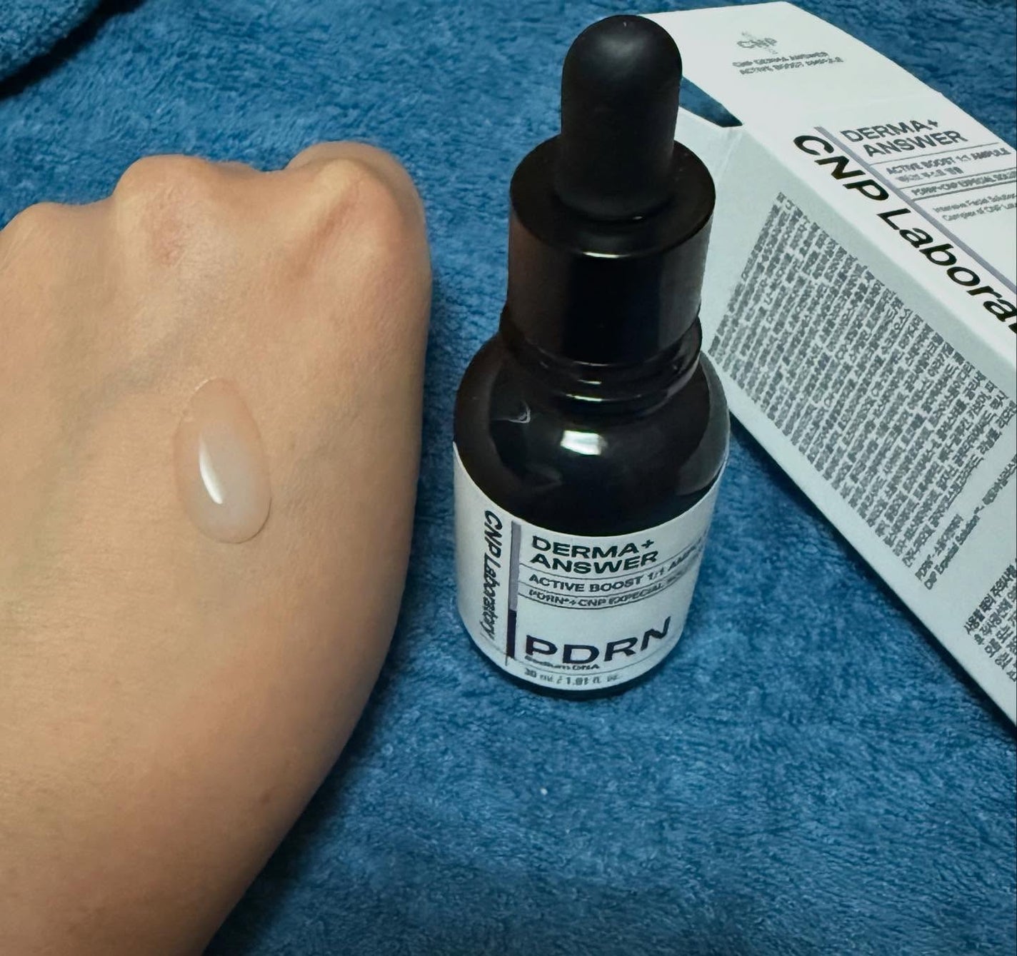 ダーマアンサー PDRN アクティブブースト1:1アンプル/CNP Laboratory/美容液を使ったクチコミ(4枚目)