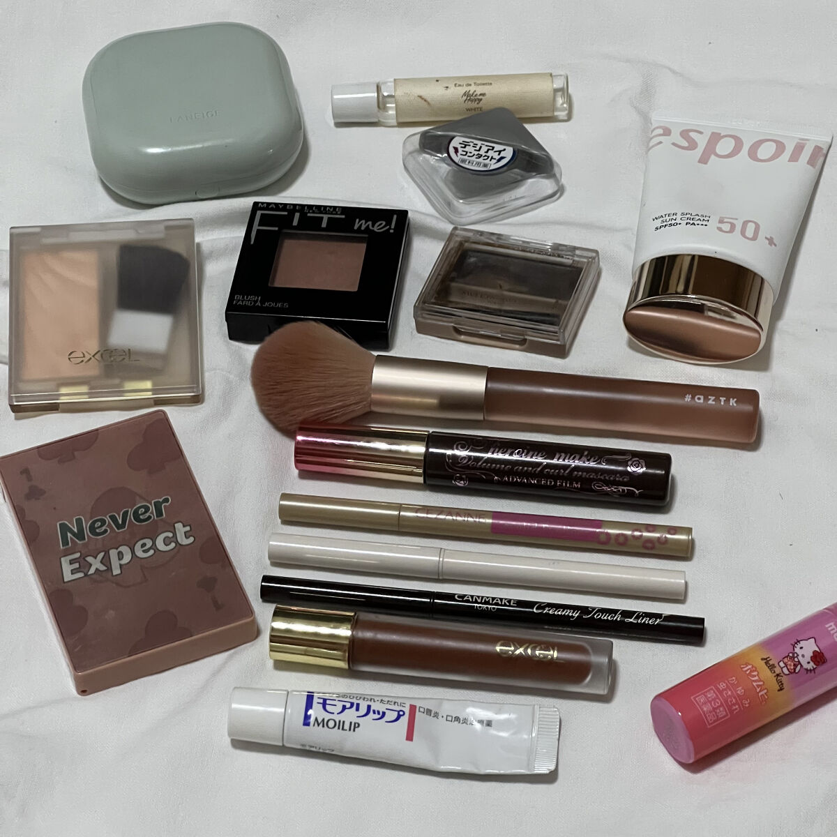 ドレープド シマーグロウ/excel/パウダーハイライトを使ったクチコミ（1枚目）