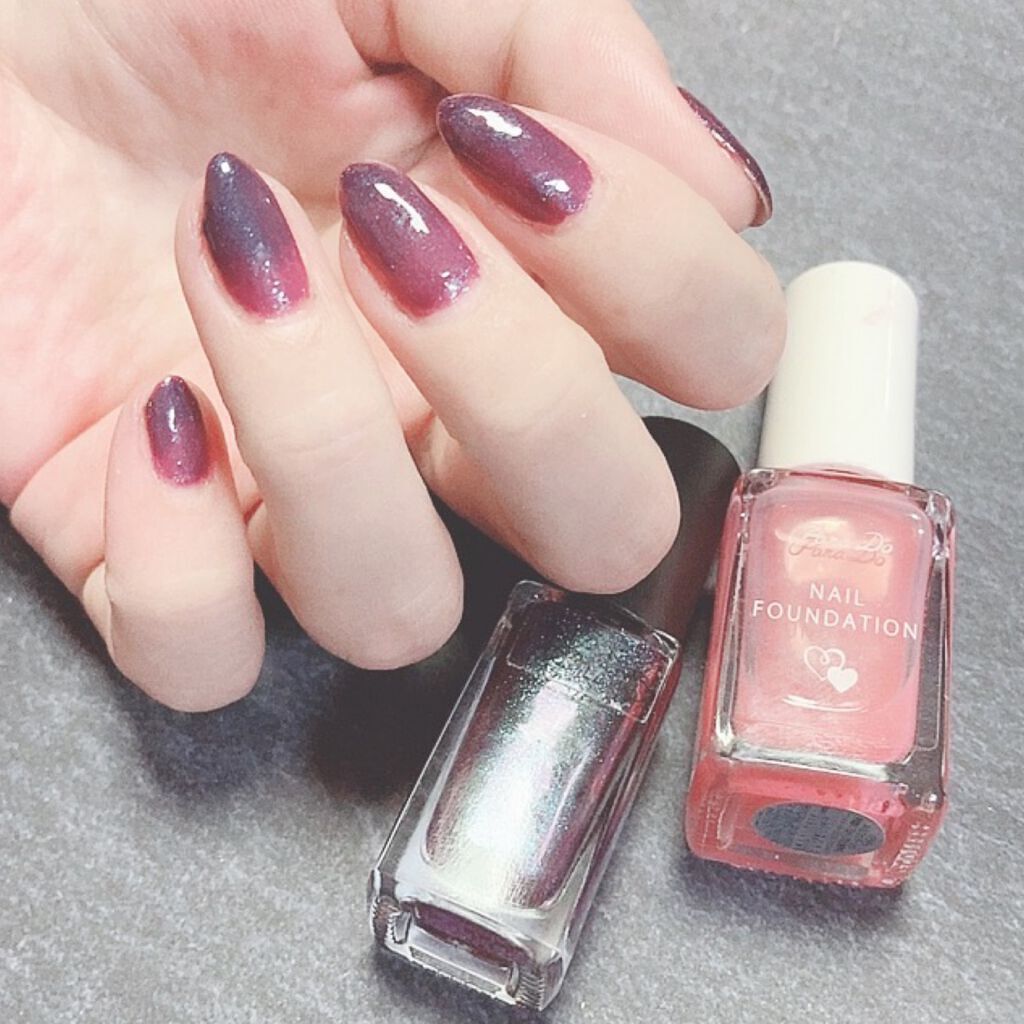 ネイルファンデーション/パラドゥ/マニキュアを使ったクチコミ（3枚目）