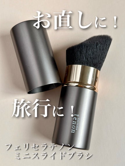フェリセラテノン スライドブラシ/フェリセラ/メイクブラシを使ったクチコミ(1枚目)