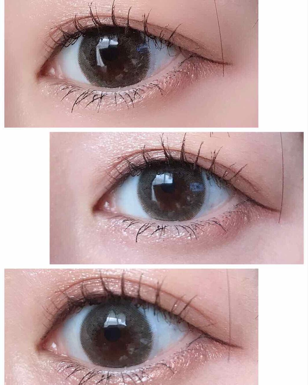 エバーカラーワンデーナチュラル モイストレーベルUV/エバーカラー/ワンデー（１DAY）カラコンを使ったクチコミ（2枚目）