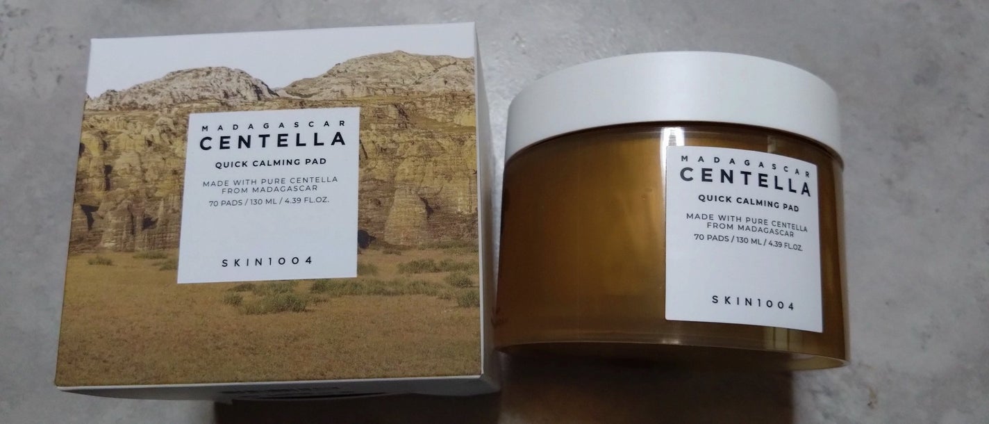 センテラ クイックカーミングパッド/SKIN1004/トナーパッドを使ったクチコミ(1枚目)