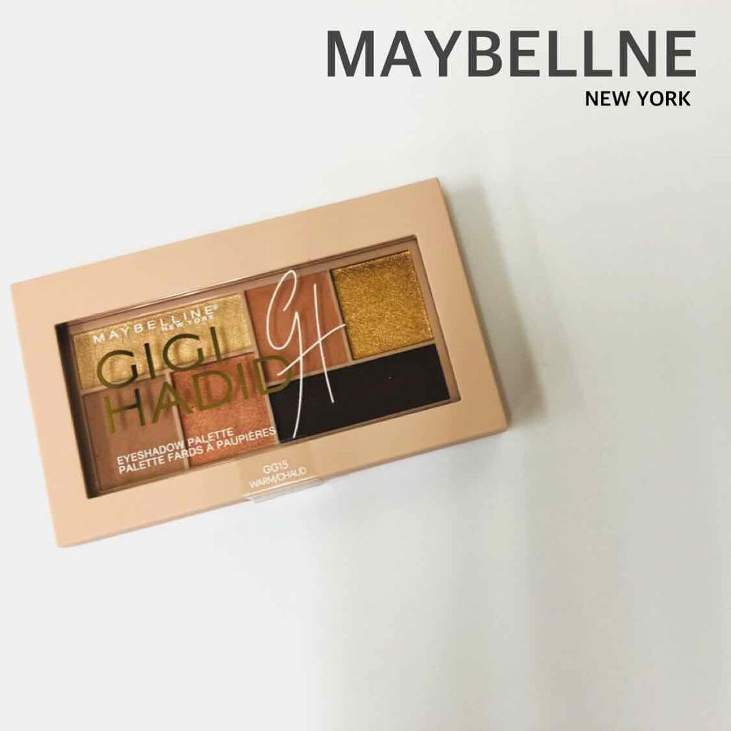 ジジ・ハディッド限定コレクション ミニ パレット/MAYBELLINE NEW YORK/アイシャドウパレットを使ったクチコミ（1枚目）