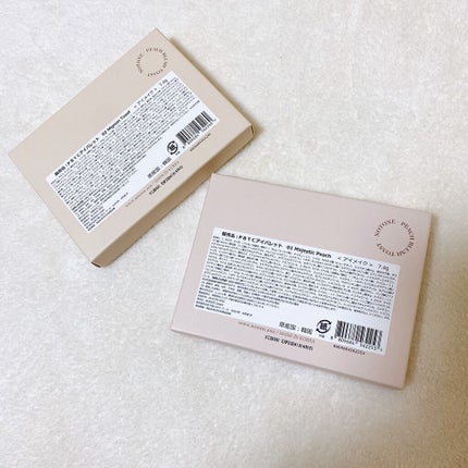 NOTONE Peach Blush Toast cafe eye palette /Sonomama FRUIT/アイシャドウパレットを使ったクチコミ(5枚目)