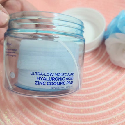 超低分子ヒアルロン酸ジンククーリングパッド/Isntree/トナーパッドを使ったクチコミ(4枚目)