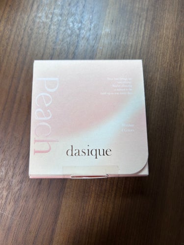 dasique ブレンディングムードチークのクチコミ「dasiqueブレンディングムードチーク #03 ピーチブレンディング



春にぴったりな温.....」（2枚目）