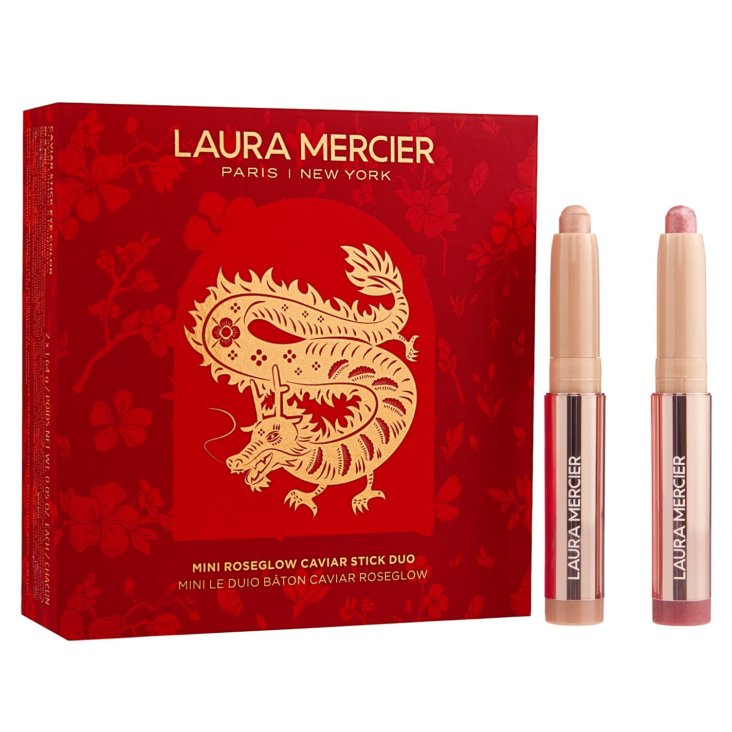 ローラ メルシエ ミニ ローズグロウ キャビア スティック デュオ 2024 リミテッド エディション ローラ メルシエ
