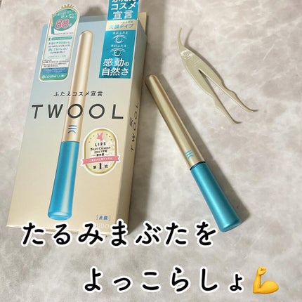 TWOOLダブルアイリッドハイブリットフィルム/SHOBIDO/二重まぶた用アイテムを使ったクチコミ(1枚目)