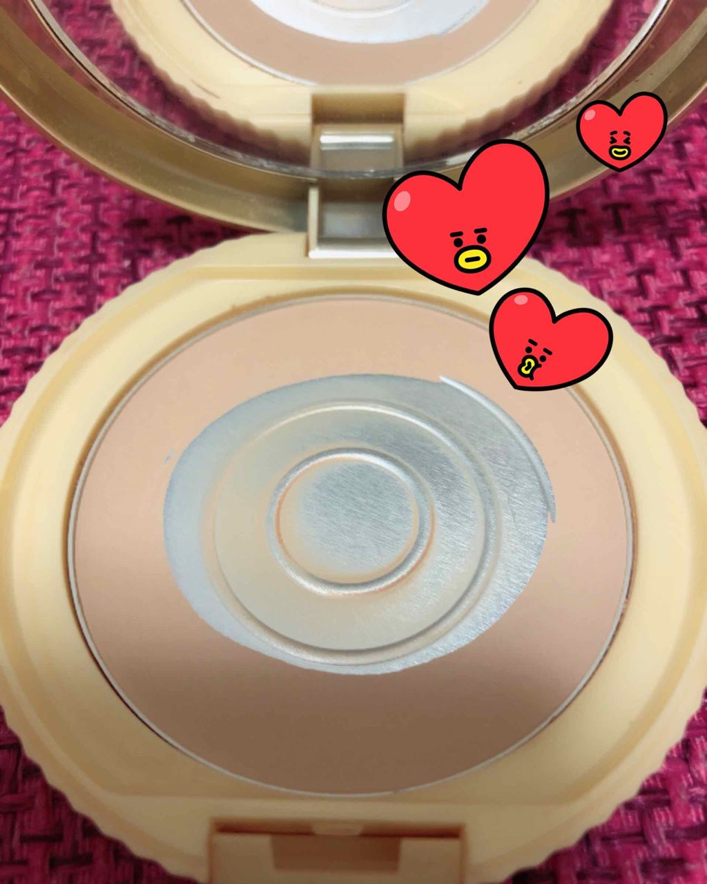 【旧品】マシュマロフィニッシュパウダー/キャンメイク/プレストパウダーを使ったクチコミ(1枚目)