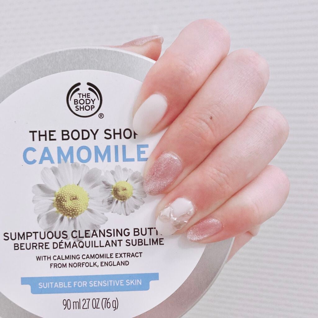 カモマイル サンプチュアス クレンジングバター/THE BODY SHOP/クレンジングバームを使ったクチコミ(1枚目)