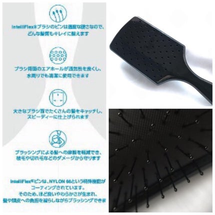 パドルディタングラー/ウェットブラシ/ヘアブラシを使ったクチコミ(3枚目)