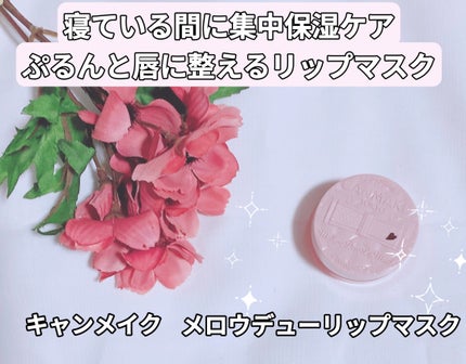 メロウデューリップマスク/キャンメイク/リップマスクを使ったクチコミ(1枚目)