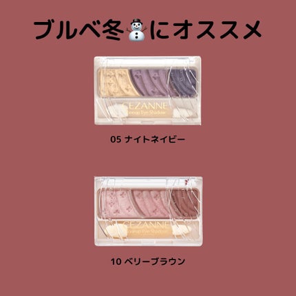 トーンアップアイシャドウ/CEZANNE/アイシャドウパレットを使ったクチコミ(5枚目)