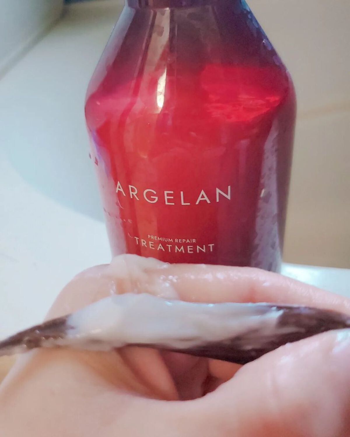 プレミアムリペア シャンプー／ヘアトリートメント/アルジェラン/市販シャンプーを使ったクチコミ（3枚目）