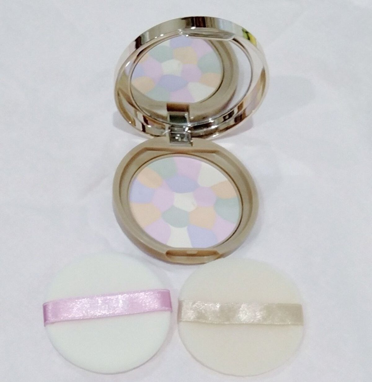 コンパクトフロッキーパフ 58ミリ2P/チャスティ/パフ・スポンジを使ったクチコミ（1枚目）