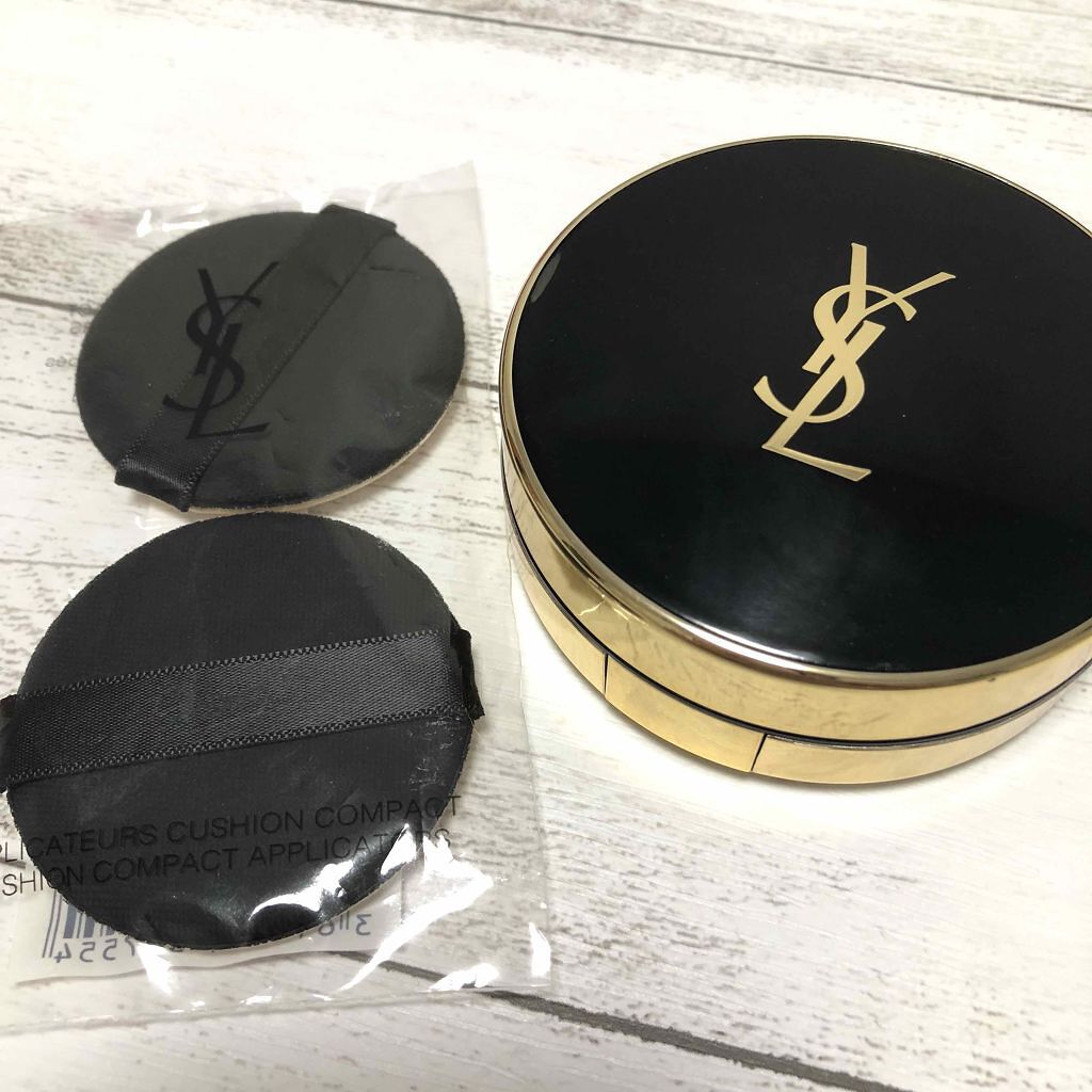 アンクル ド ポー ルクッション 20/YVES SAINT LAURENT BEAUTE/クッションファンデーションを使ったクチコミ（1枚目）