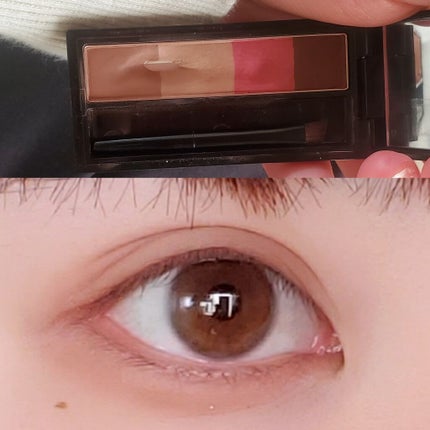 リシェ カラーリング アイブロウパウダー/Visée/パウダーアイブロウを使ったクチコミ(2枚目)