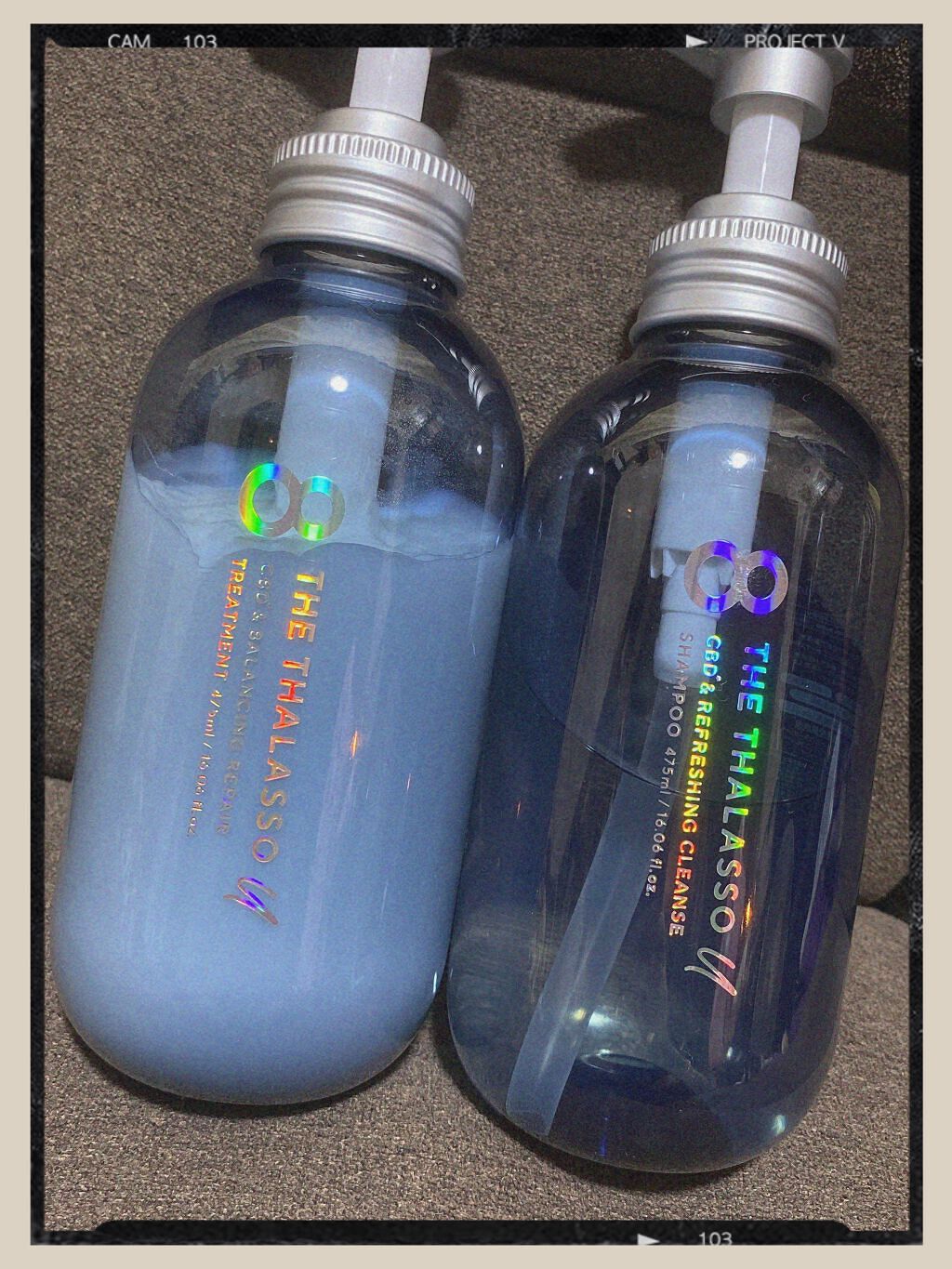 エイトザタラソ ユー CBD＆リフレッシング クレンズ 美容液シャンプー／CBD＆バランシング ダメージリペア 美容液ヘアトリートメント/エイトザタラソ/市販シャンプーを使ったクチコミ（1枚目）