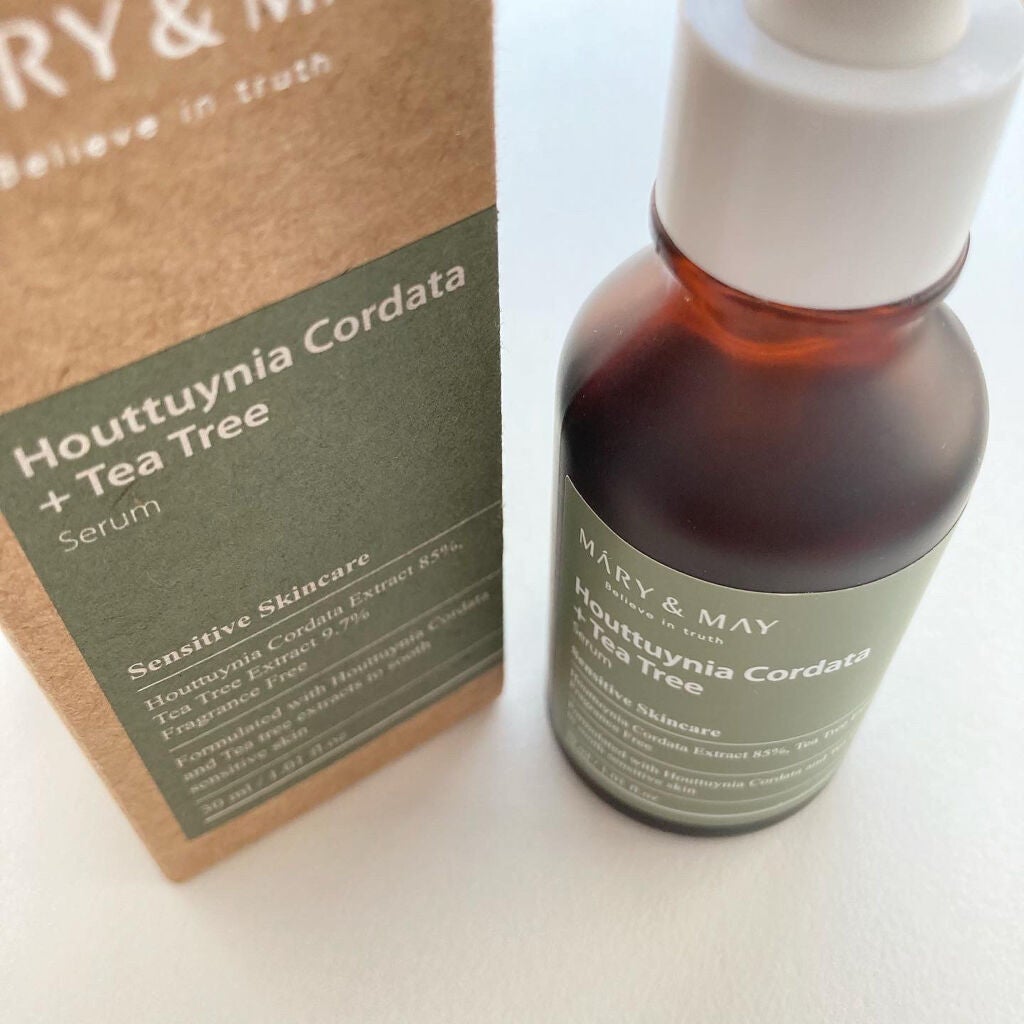 ドクダミ+ティーツリーエキスセラム/MARY&MAY/美容液を使ったクチコミ(4枚目)