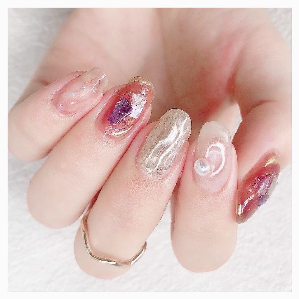 ジェルネイル/ジェルミーワン/ジェルネイルを使ったクチコミ(1枚目)