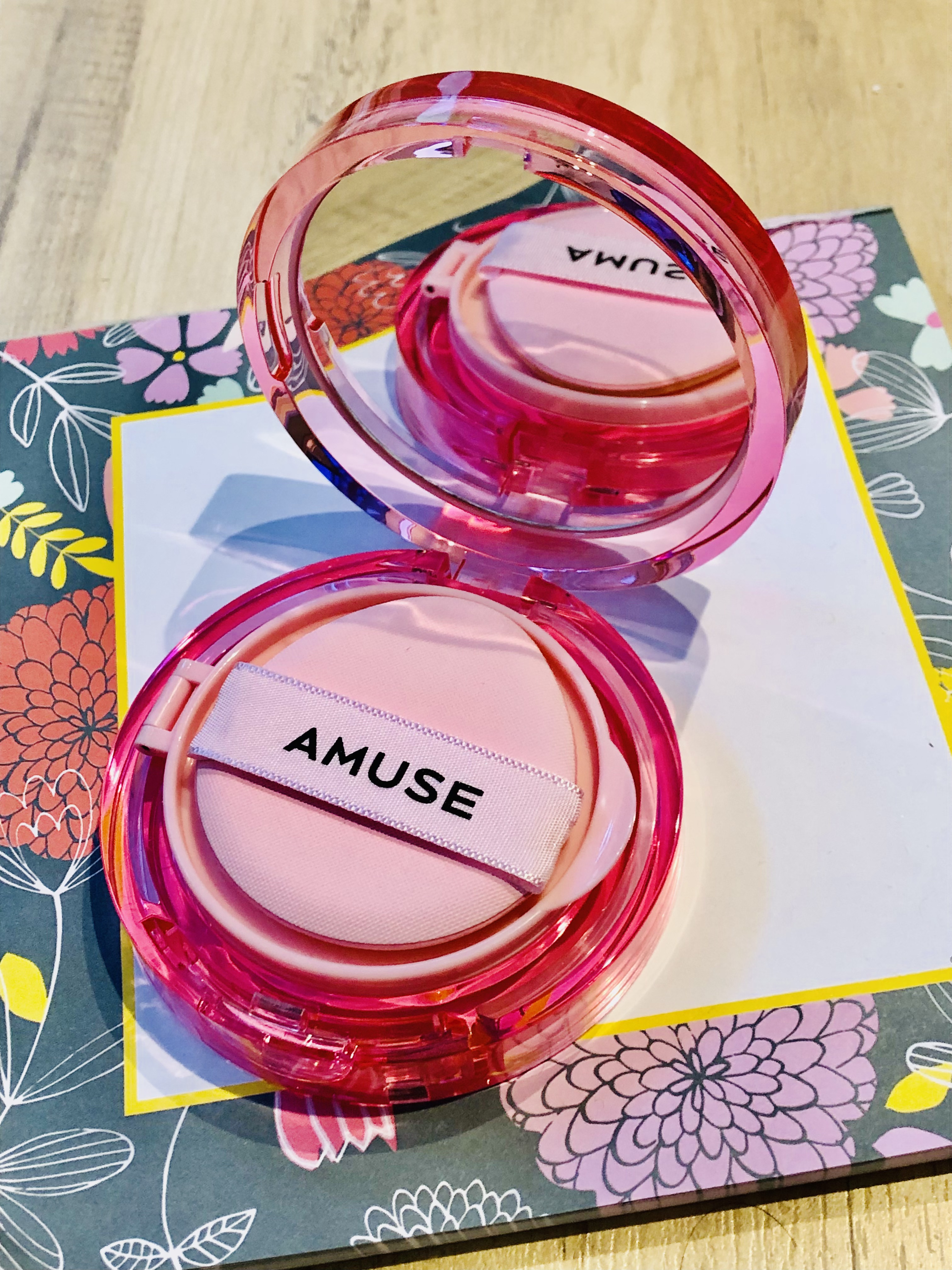 デューパワーヴィーガンクッション/AMUSE/クッションファンデーションを使ったクチコミ（2枚目）