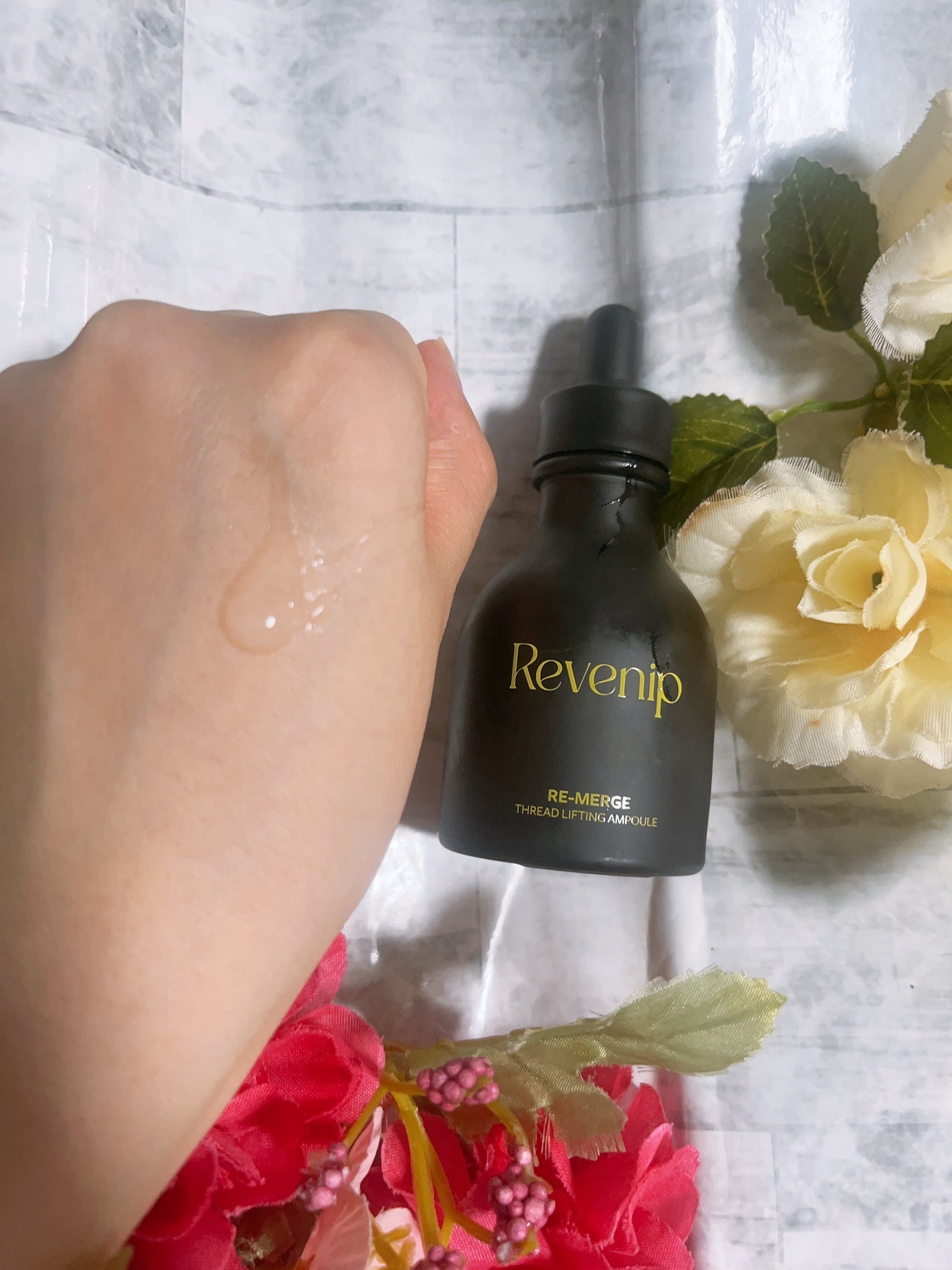 リマージ糸リフティングアンプル/REVENIP/美容液を使ったクチコミ(2枚目)