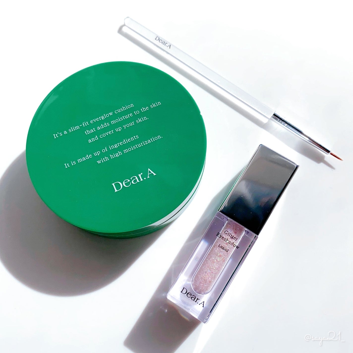 グリッターアイシャドウ/Dear.A/グリッターを使ったクチコミ(1枚目)
