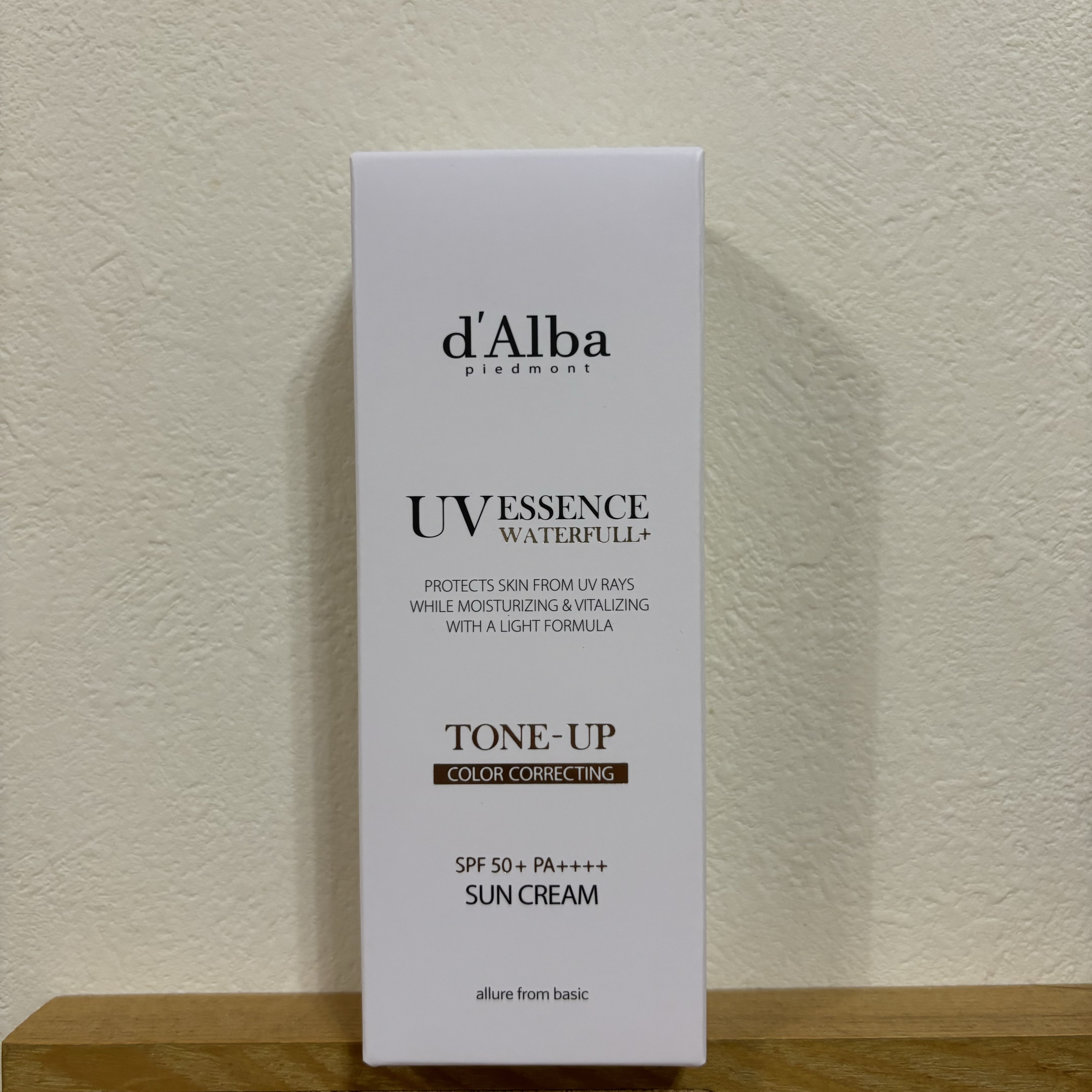 ウォータフルトーンアップサンクリーム/ダルバ/日焼け止めクリームを使ったクチコミ（1枚目）