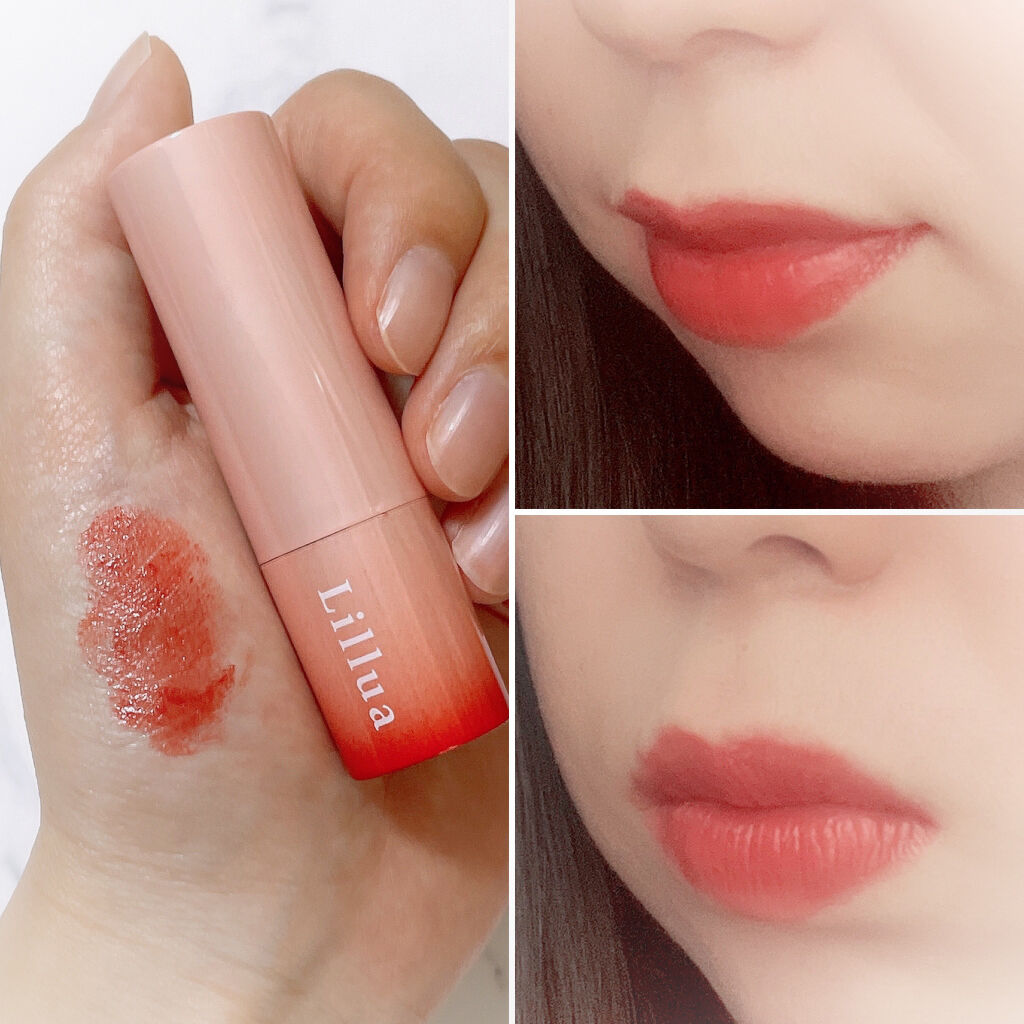 オイルリッチティント/Lillua/リップティントを使ったクチコミ（1枚目）