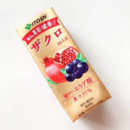 ざくろmix/伊藤園/ドリンクを使ったクチコミ(1枚目)