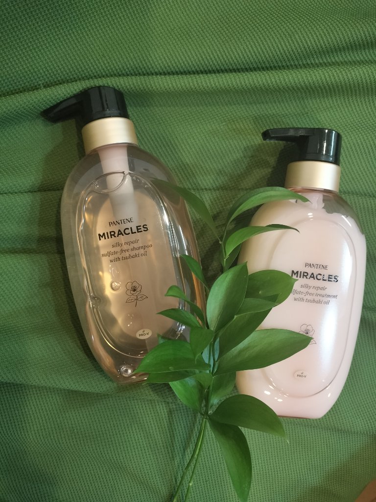 ミラクルズ サルフェート無添加&ジェントルリペア ボンドリペア シャンプー/トリートメント/パンテーン/市販シャンプーを使ったクチコミ（1枚目）