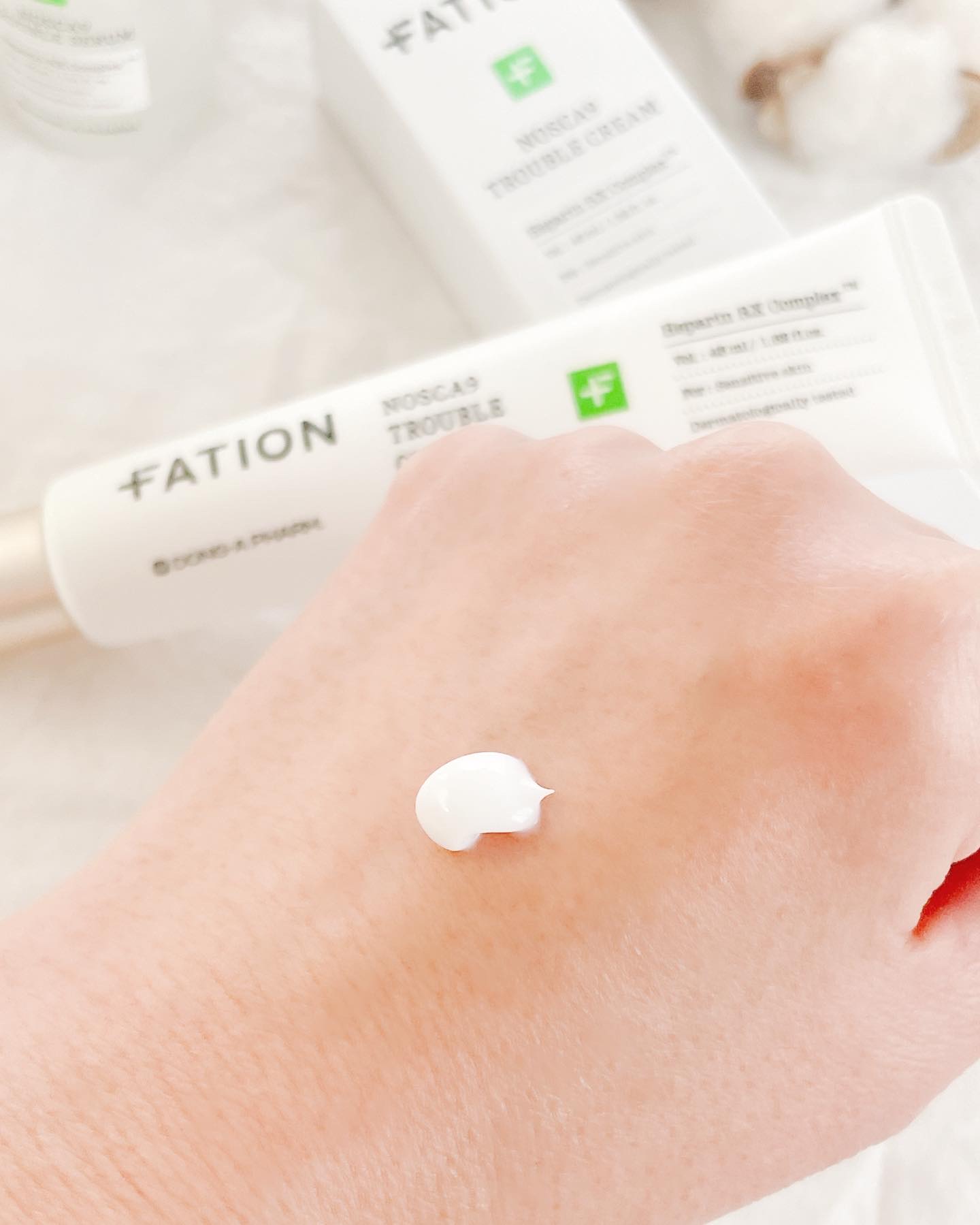 ノスカナイン トラブルクリーム/FATION/フェイスクリームを使ったクチコミ（2枚目）