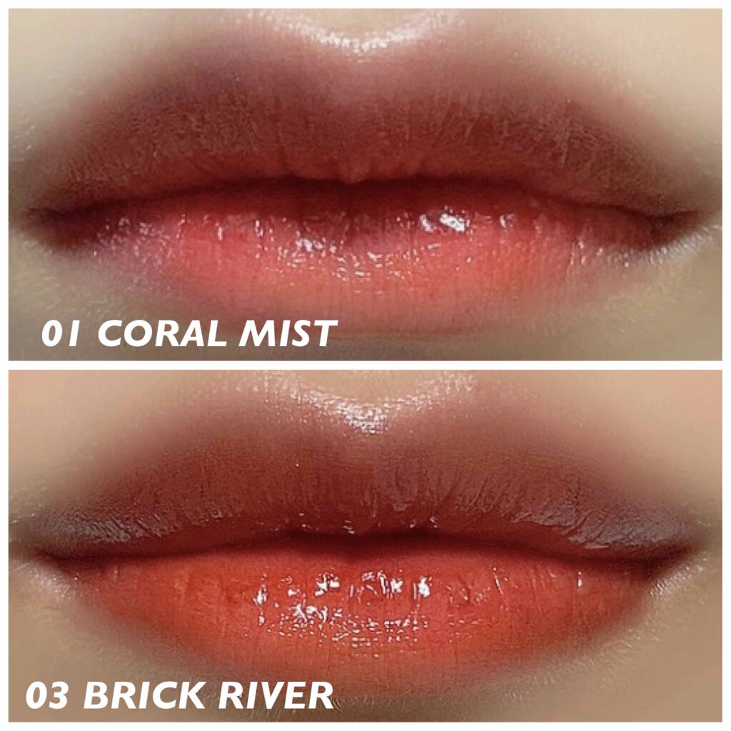 グラスティングウォーターティント/rom&nd/リップティントを使ったクチコミ（2枚目）