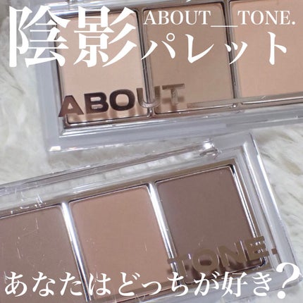 リターントゥーベーシックシャドウパレット/ABOUT TONE/アイシャドウパレットを使ったクチコミ(1枚目)