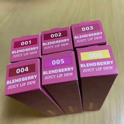 ジューシィリップデュウ/BLEND BERRY/口紅を使ったクチコミ(2枚目)