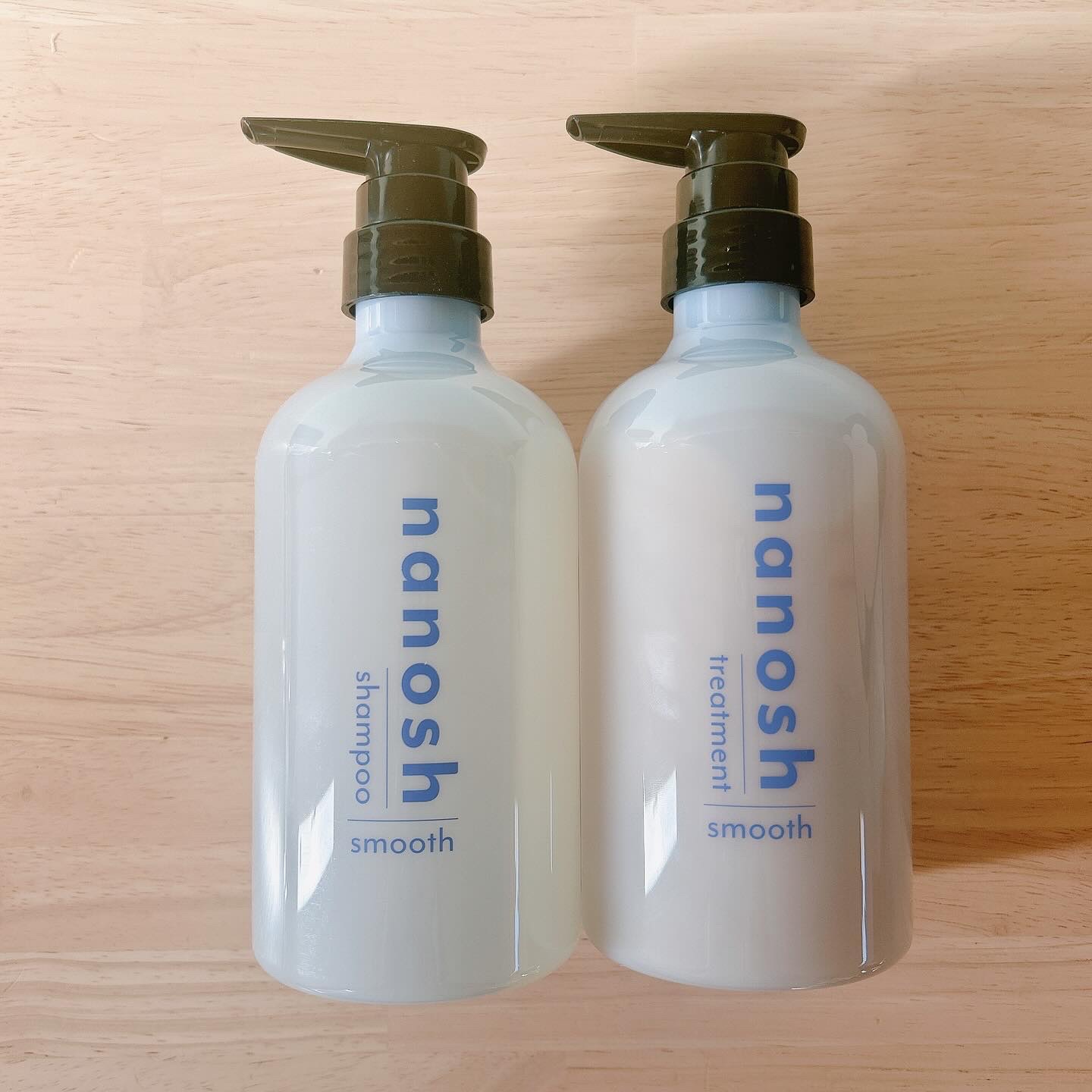 ナノバブル シャンプー＆トリートメント スムース/nanosh/市販シャンプーを使ったクチコミ（1枚目）