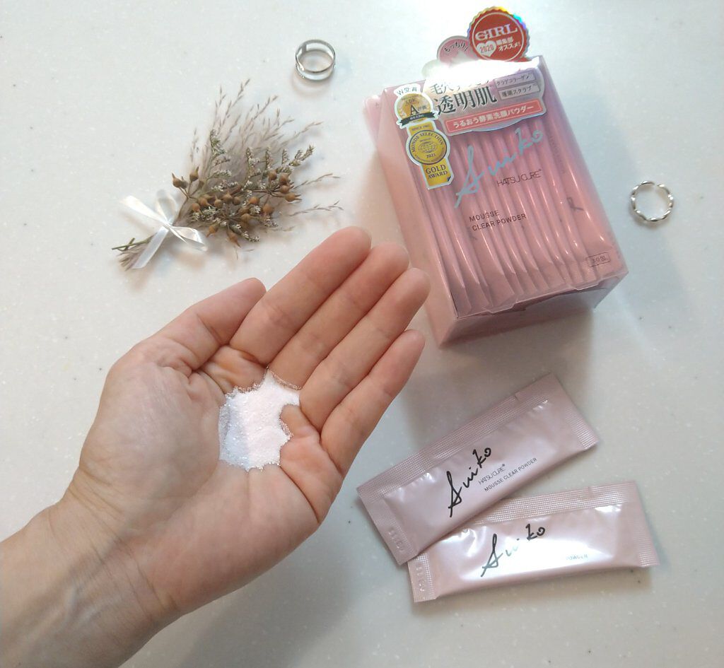 ムースクリアパウダー/SUIKO HATSUCURE/洗顔パウダーを使ったクチコミ（2枚目）