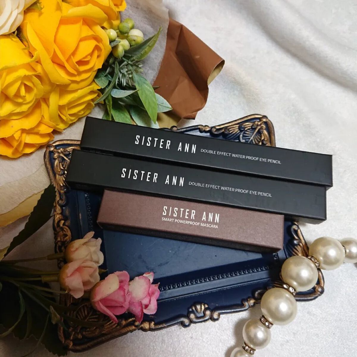 ウォータープルーフペンシルアイライナー 01 MIDNIGHT BLACK/SISTER ANN/ペンシルアイライナーを使ったクチコミ（2枚目）