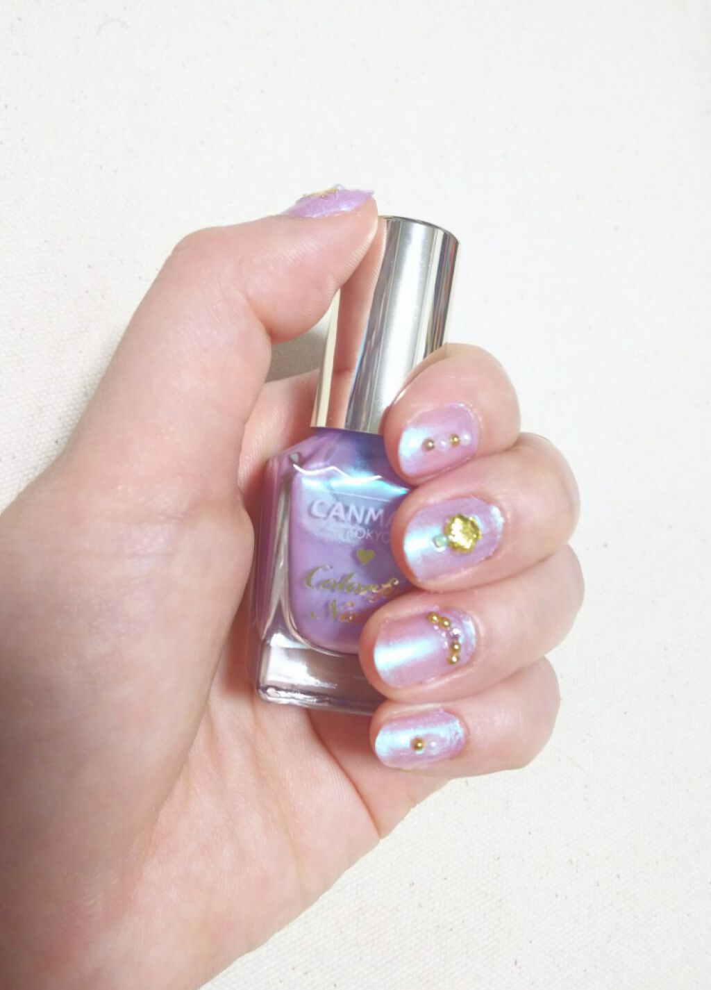 カラフルネイルズ/キャンメイク/マニキュアを使ったクチコミ（1枚目）