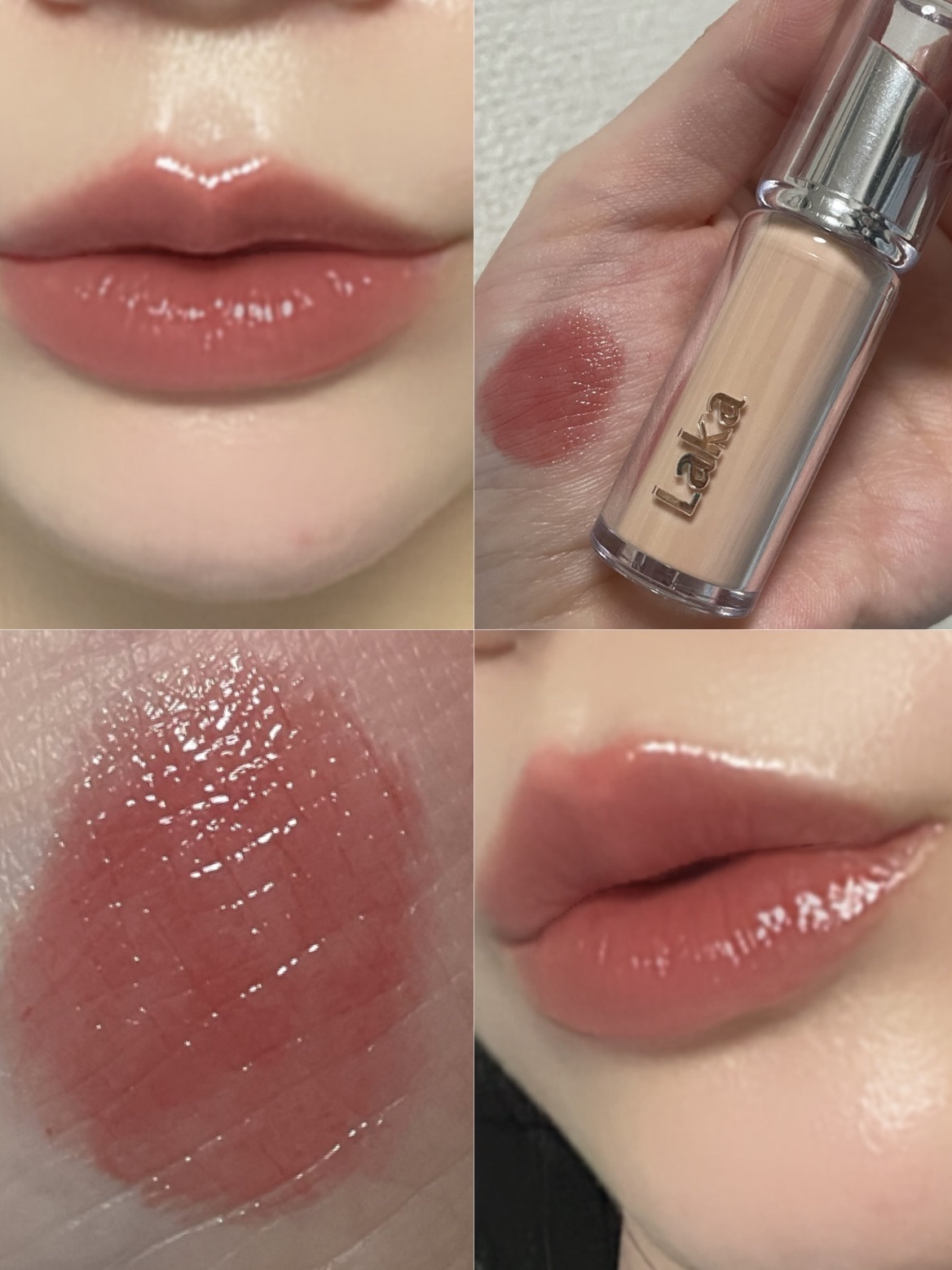 ボンディンググロウリップスティック/Laka/口紅を使ったクチコミ（2枚目）