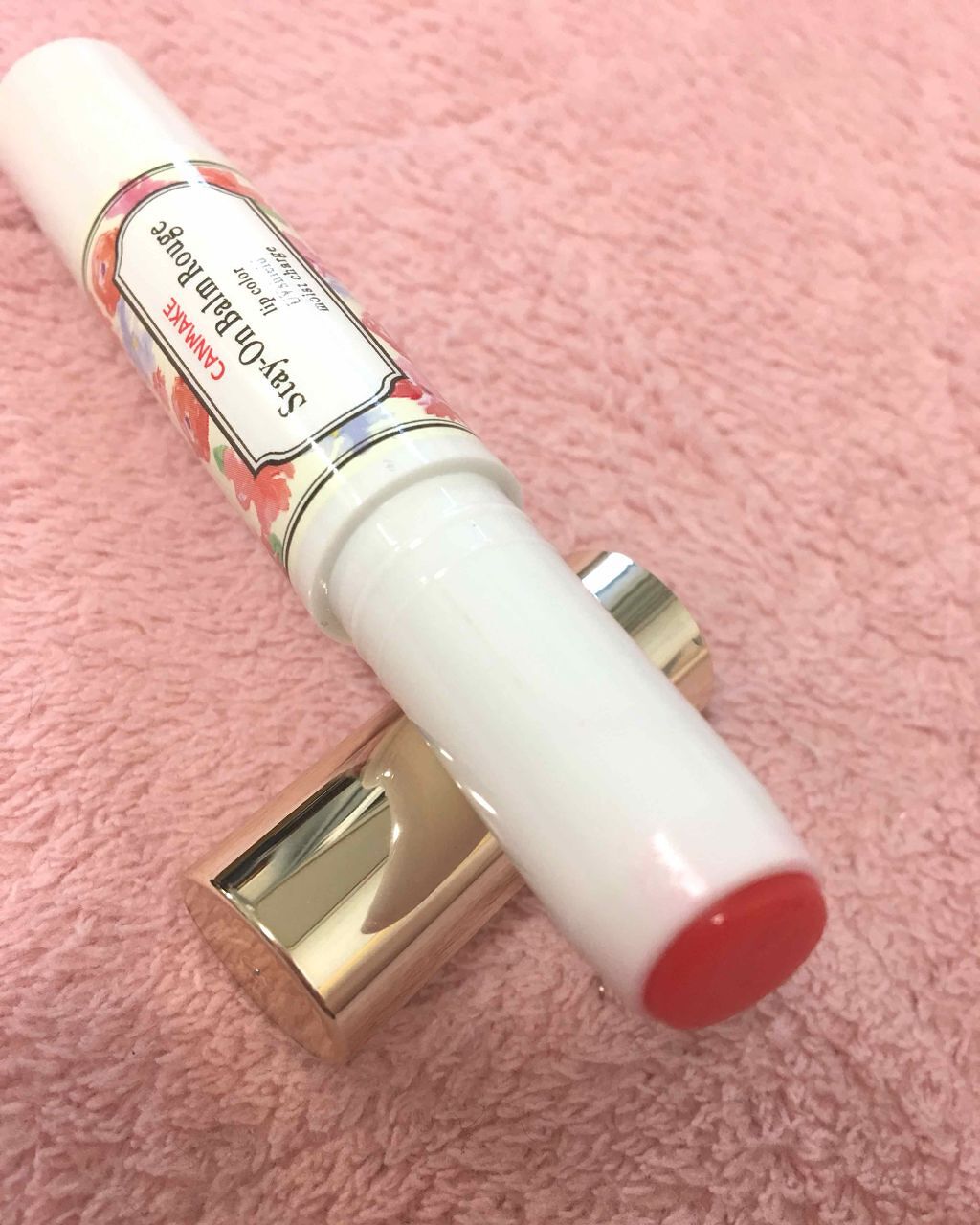 ステイオンバームルージュ/キャンメイク/口紅を使ったクチコミ（1枚目）