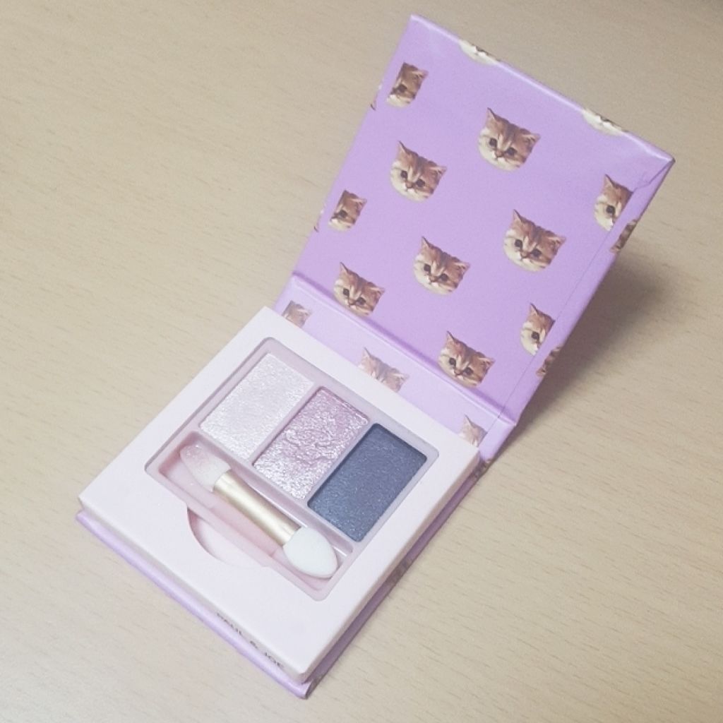 アイカラー トリオ/PAUL & JOE BEAUTE/アイシャドウパレットを使ったクチコミ(2枚目)