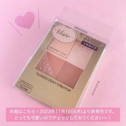 ニュアンス デューイ クリエイター/Visée/アイシャドウパレットを使ったクチコミ(6枚目)