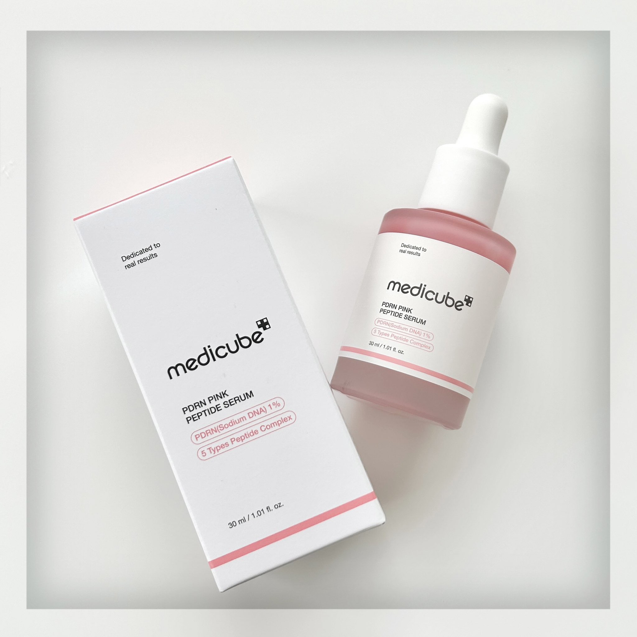 PDRNピンクアンプル PDRN 10,000ppm配合/MEDICUBE/美容液を使ったクチコミ（1枚目）