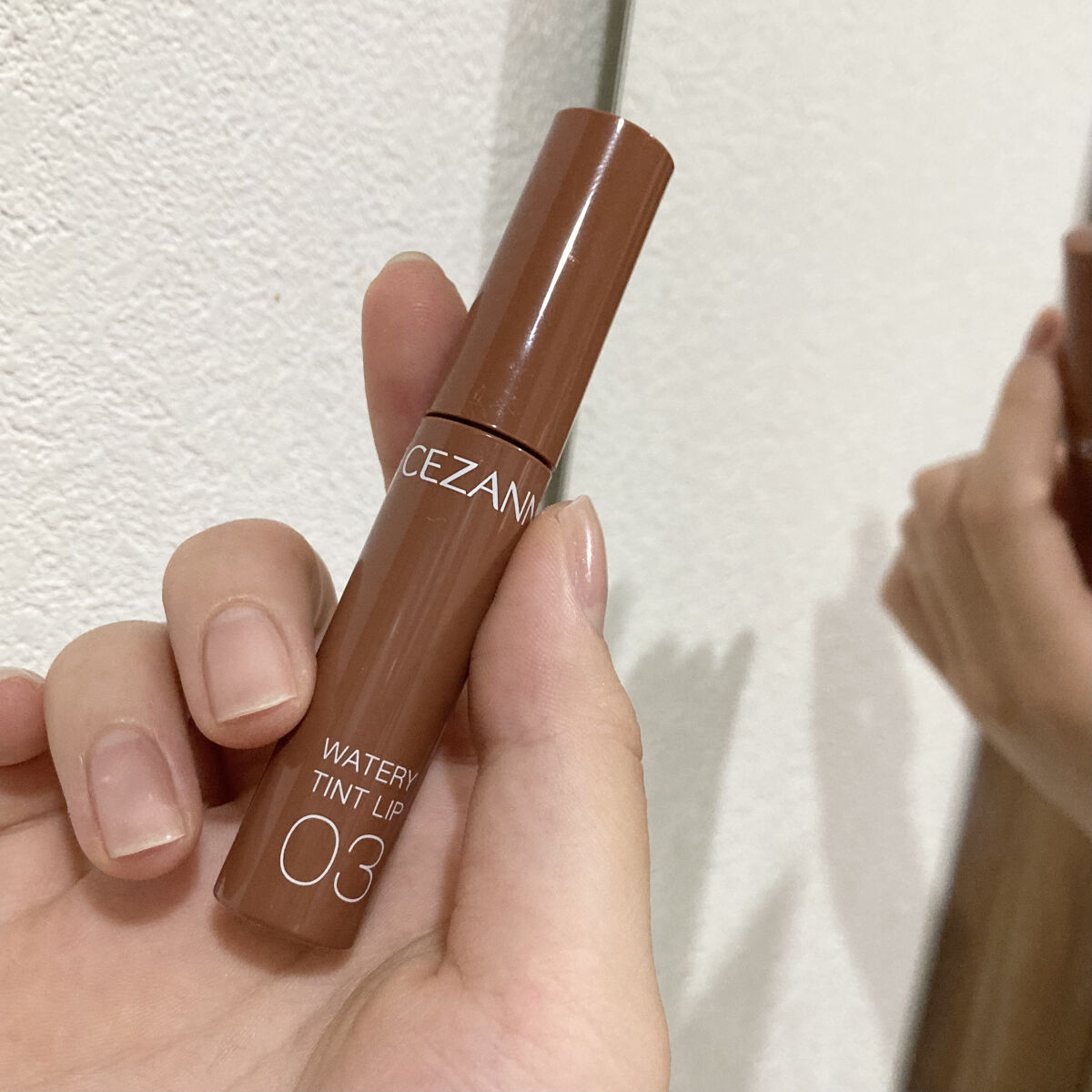 ウォータリーティントリップ/CEZANNE/リップティントを使ったクチコミ（1枚目）