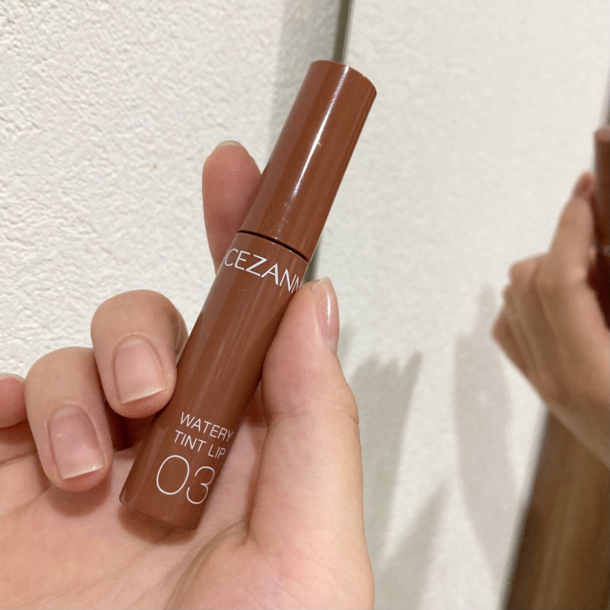 ウォータリーティントリップ/CEZANNE/リップティントを使ったクチコミ(1枚目)