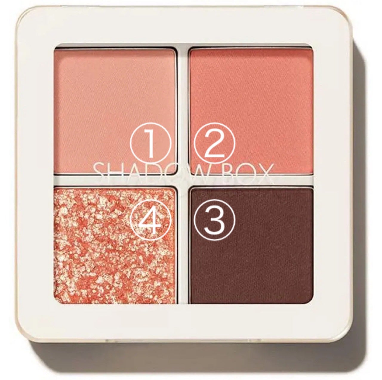 センムル シャドウ ボックス(1)/the SAEM/アイシャドウパレットを使ったクチコミ(3枚目)